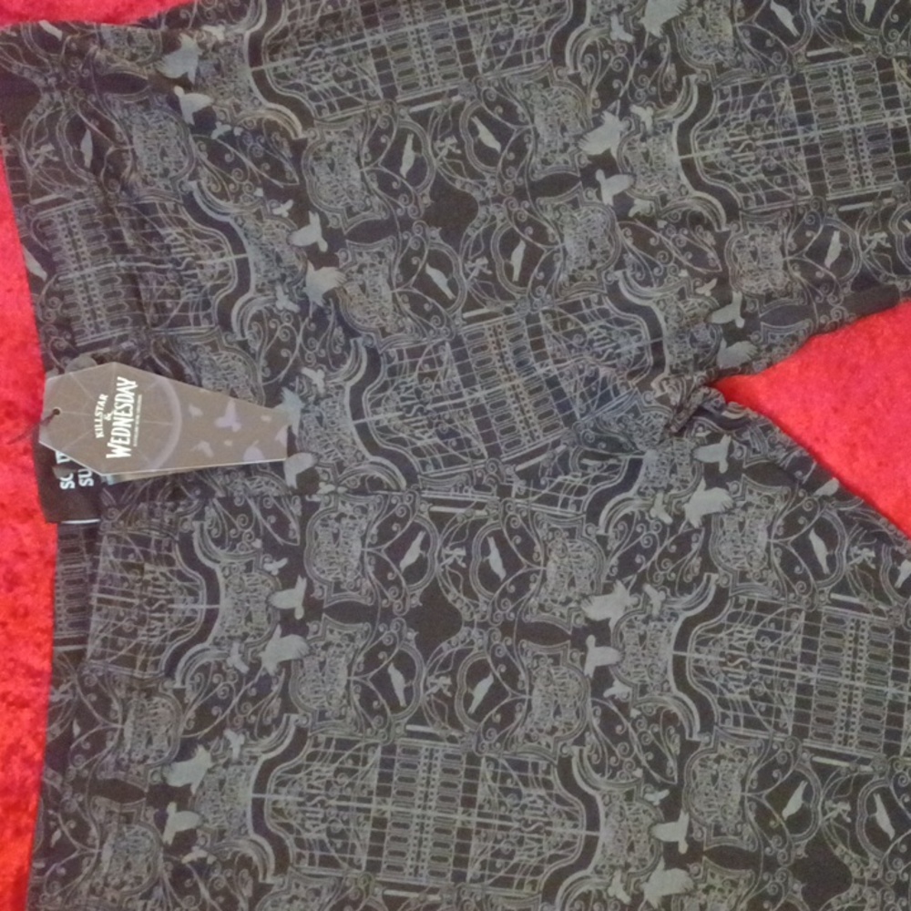KILLSTAR 3X IM SAAAORRY LEGGINGS GORHIC PRINT